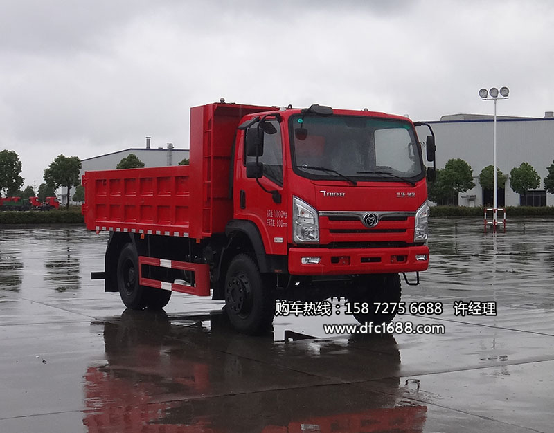 【四驅木材運輸車】國六4X4驅動越野原木運輸自卸車價格及圖片