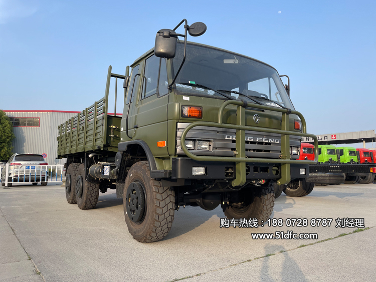 東風六驅越野卡車EQ2102G配置及圖片