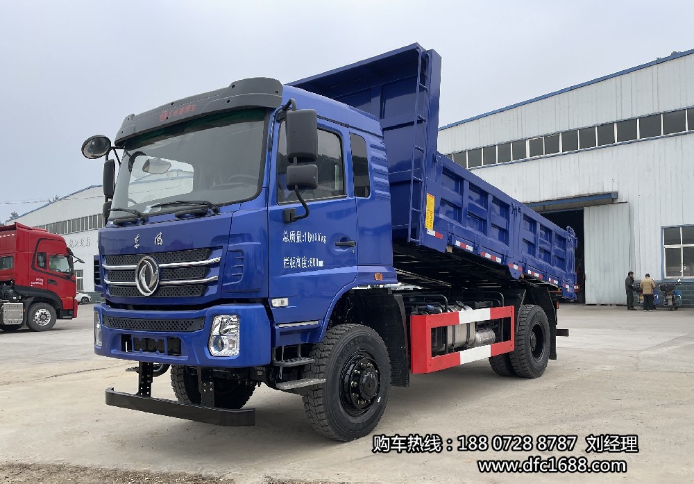 東風原廠銷售4x4四驅越野木材運輸爬山車自卸卡車