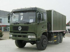 東風六驅廂式車價格，六驅越野廂式貨車，六驅廂式車報價