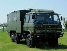 東風六驅越野炊事車價格，6×6全驅雙排越野自行式炊事車廠價直銷