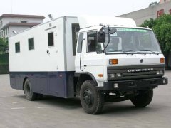 四驅自行式炊事車，東風4×4全驅越野炊事車