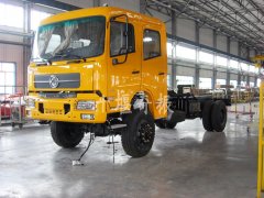 東風4*4沙漠越野底盤EQ2166廠家，四驅沙漠越野載貨車價格