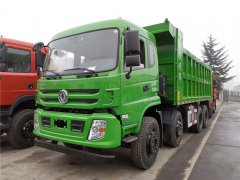 東風特商前四后八輕量化自卸車，東風特商輕皮四橋自卸車