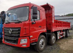提升橋平板自卸車--東風前四后六平板自卸