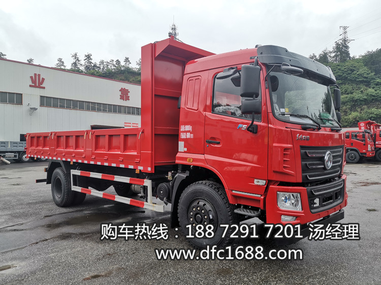 單橋自卸車，單橋翻斗車報價，單橋平板運輸車報價，東風十堰原廠出售