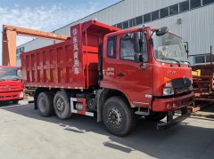 東風前二后六自卸車小三軸滿足限高限寬前2后6懸浮橋
