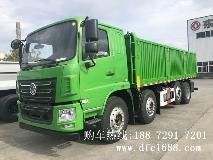 假四橋帶懸浮橋的前四后六，氣囊懸浮橋翻斗自卸車前4后6, 提升橋的自卸車8x2