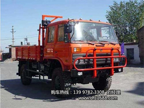 新款平頭東風沙漠越野車,康機190馬力EQ2090四驅車