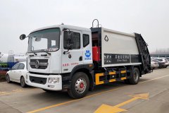 東風國六排放壓縮垃圾車報價及圖片大全